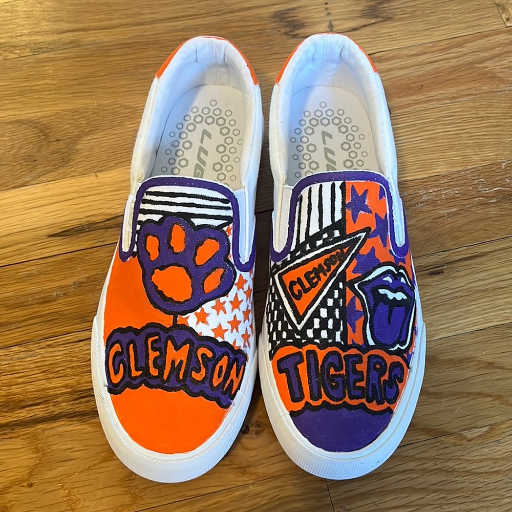Brand new Customized clemson sneakers
